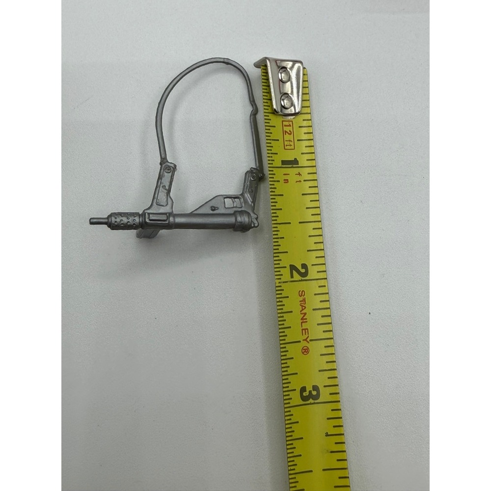 G.I. Joe Vintage Lamprey 1985 Submachine Gun Weapon Accessory Authentic Cobra - Picture 8 of 9